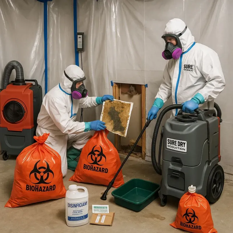 Contaminated Water Handling Protocols process in Del Rio, CA